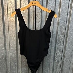 Classic Black Kids One-Piece Swimsuit - Brand Unspecified